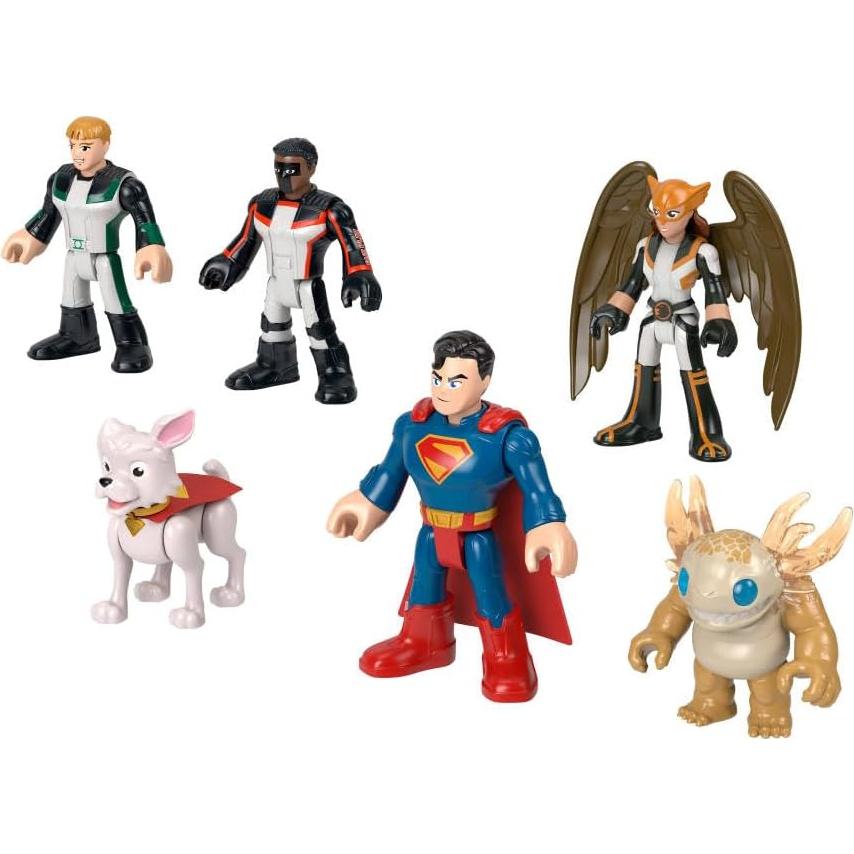 Fisher-Price Imaginext Multipack de Figuras de Superman 6 Piezas