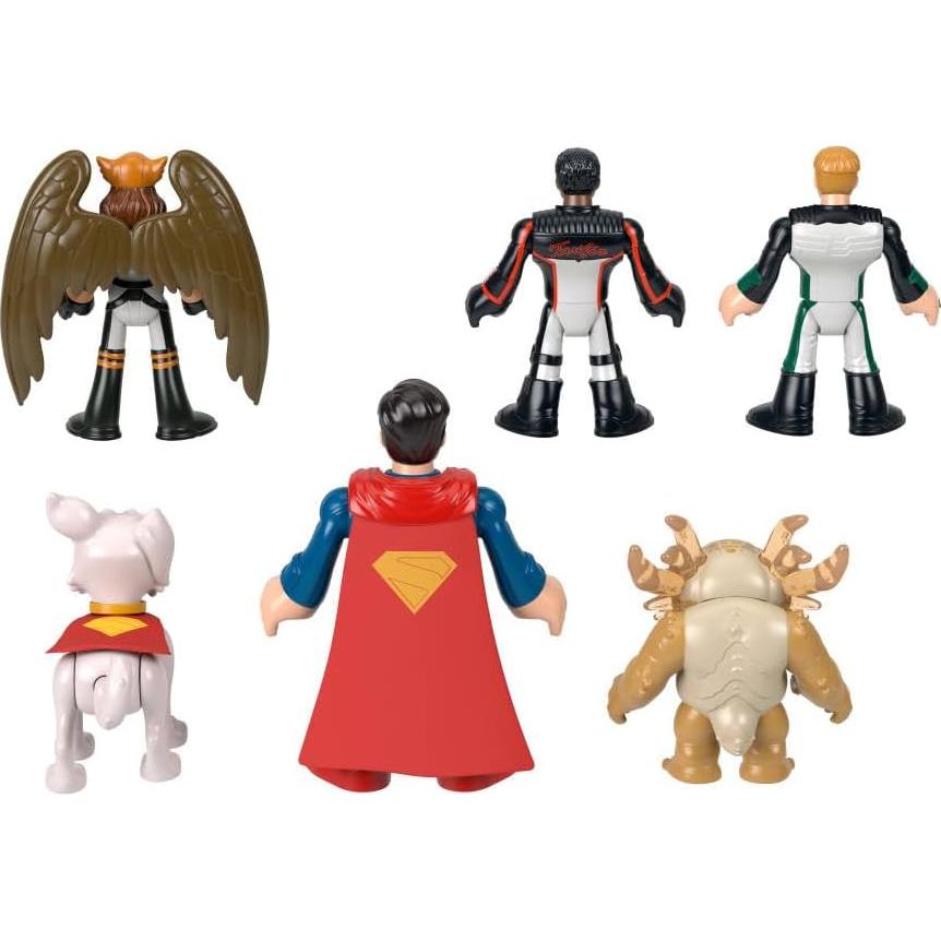 Fisher-Price Imaginext Multipack de Figuras de Superman 6 Piezas