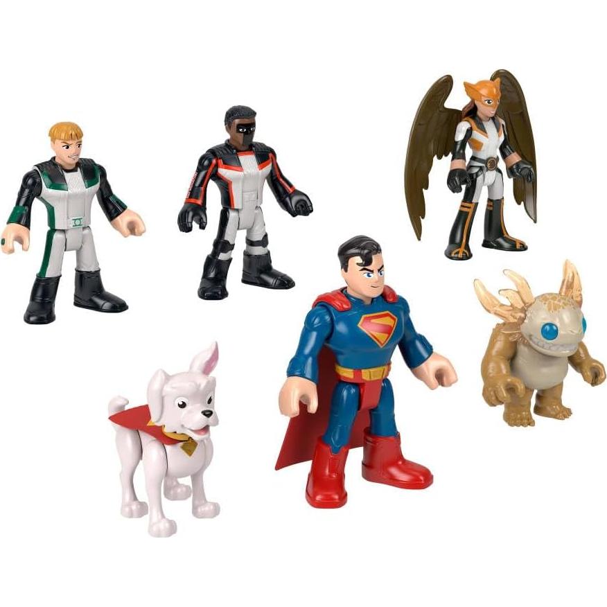 Fisher-Price Imaginext Multipack de Figuras de Superman 6 Piezas
