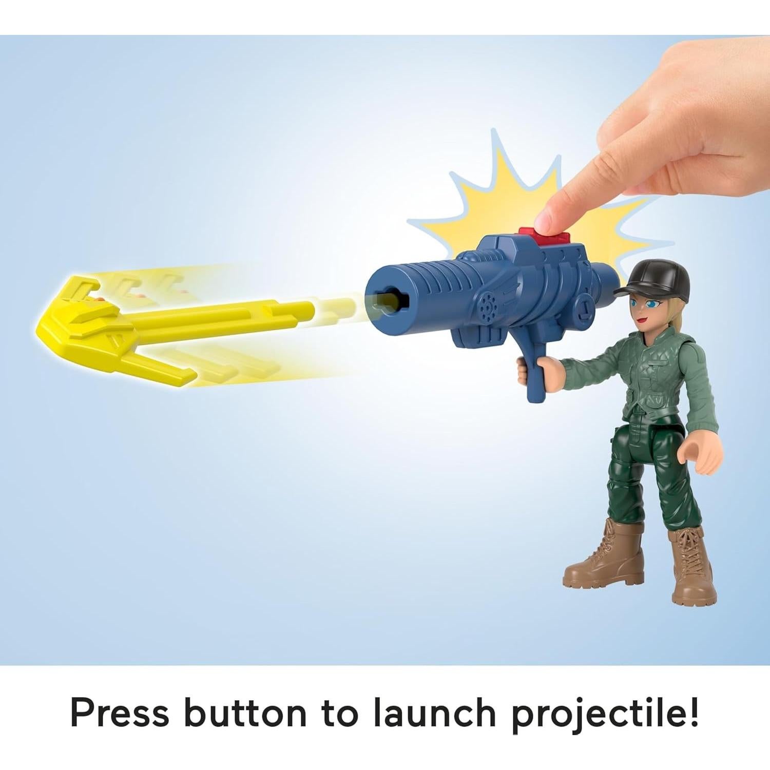 Juego de figuras de acción Fisher-Price Imaginext Jurassic World