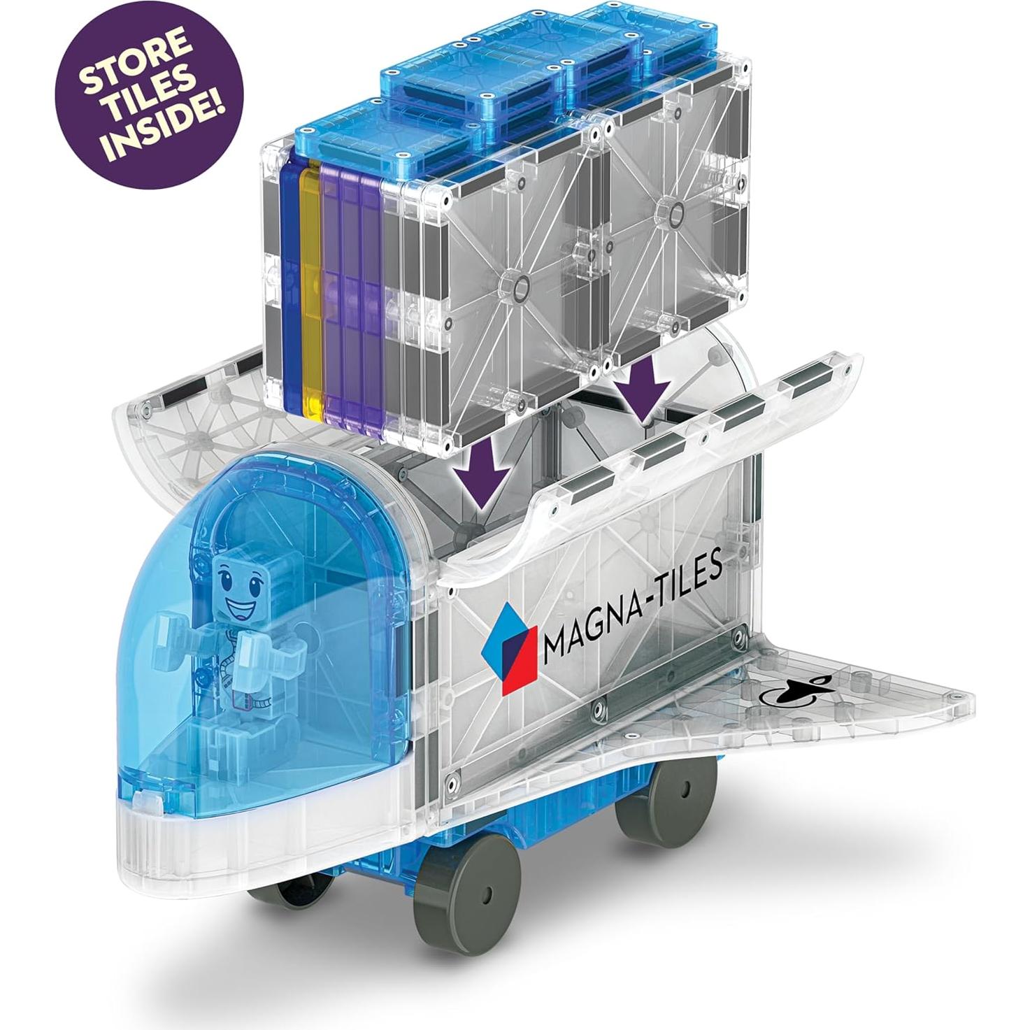 Set de Construcción Magnética MAGNA-TILES Espacio 32 Piezas