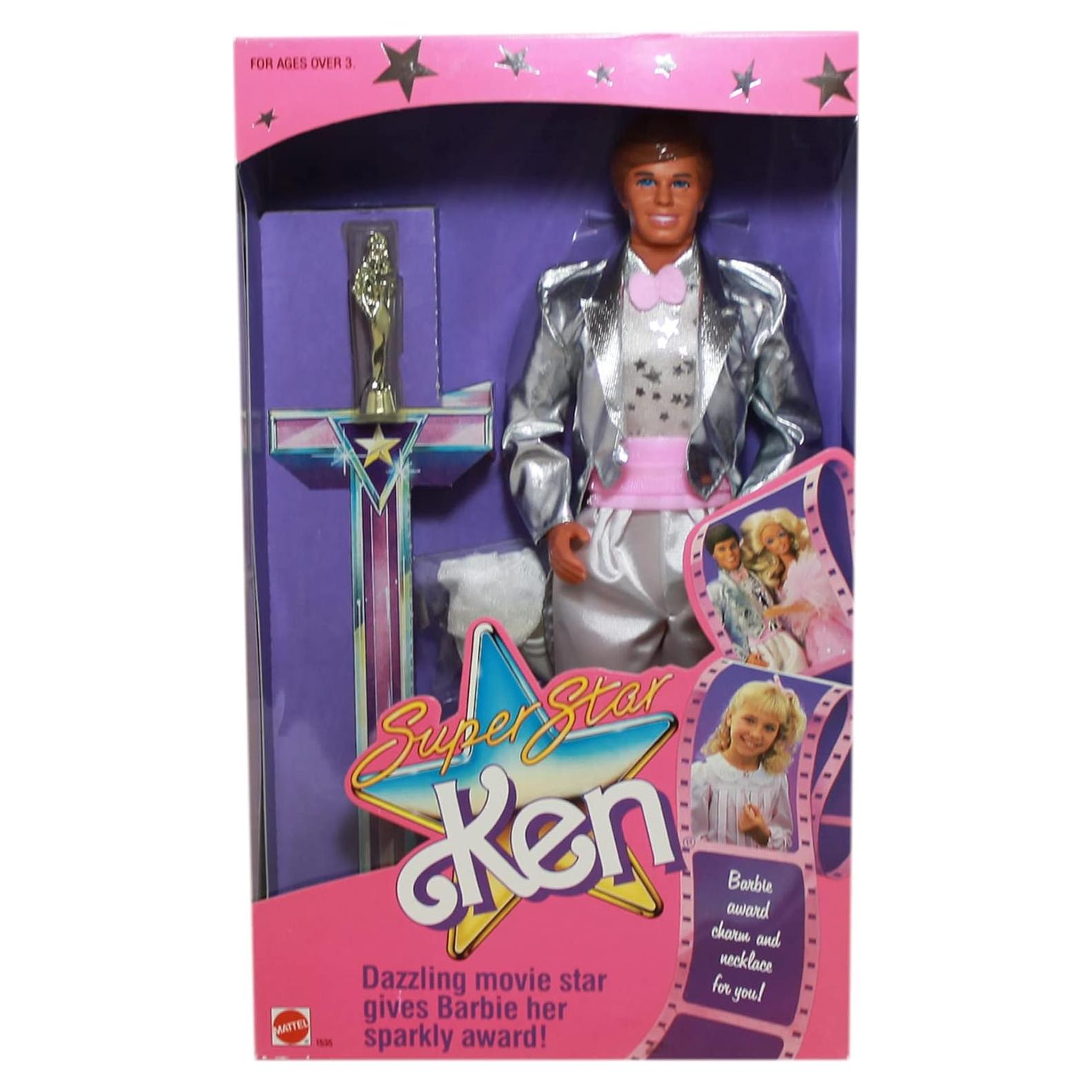 Muñeco Ken Super Star 1988 Mattel Vintage Coleccionable