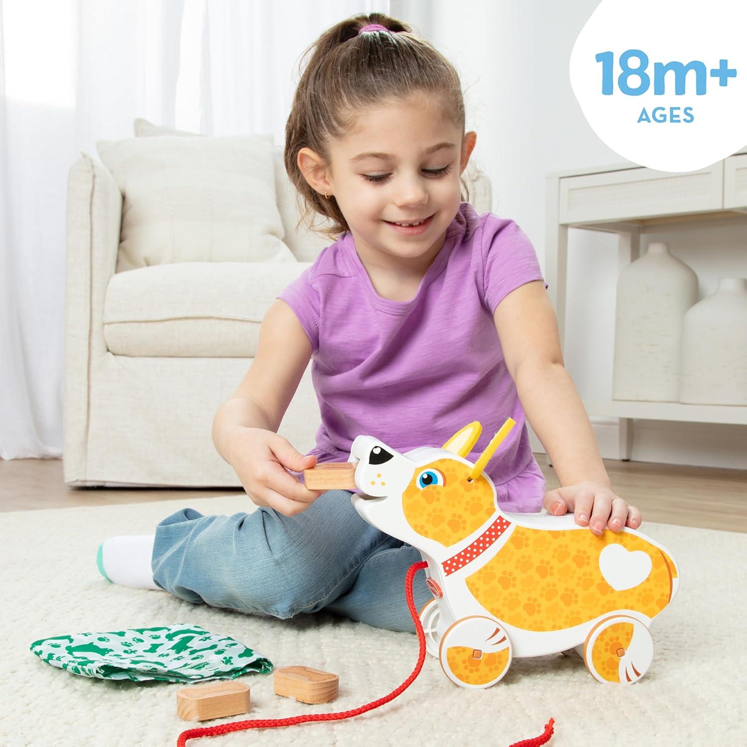 Juguete de Arrastre de Madera Melissa & Doug Cachorro 2.4m