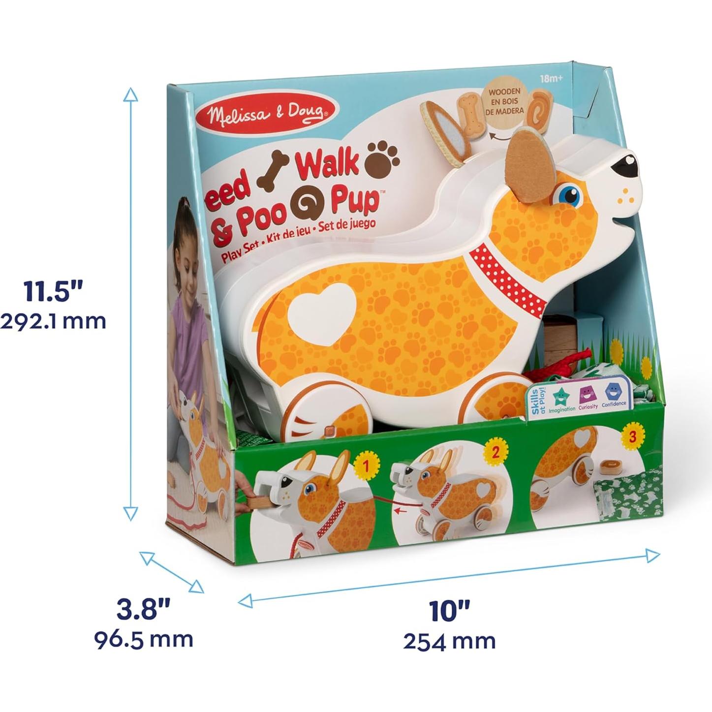 Juguete de Arrastre de Madera Melissa & Doug Cachorro 2.4m