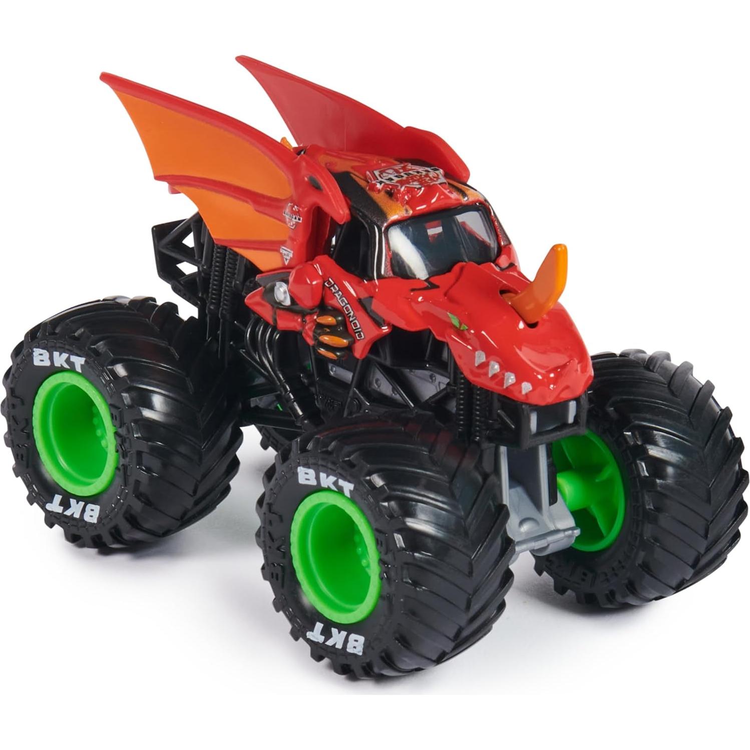 Camión Monstruo Metal Fundido Monster Jam Dragonoid 1:64