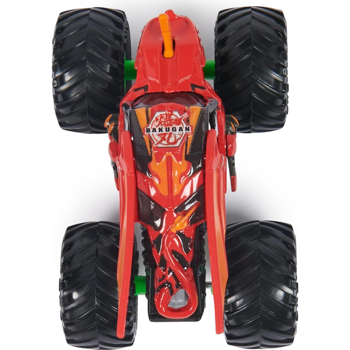 Camión Monstruo Metal Fundido Monster Jam Dragonoid 1:64