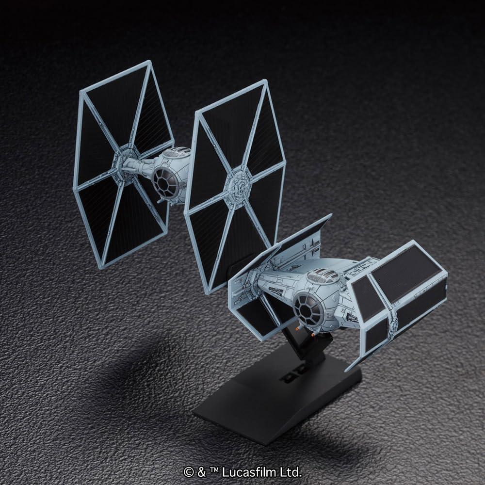 Set de Modelo TIE Advanced x1 y TIE Fighter Bandai Spirits