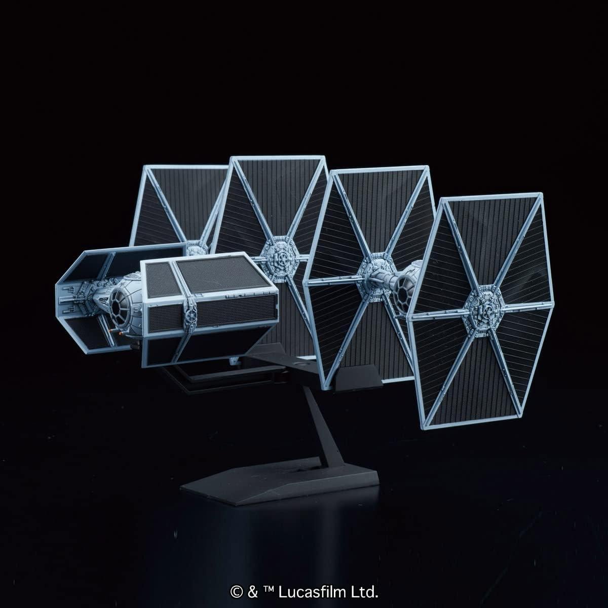 Set de Modelo TIE Advanced x1 y TIE Fighter Bandai Spirits