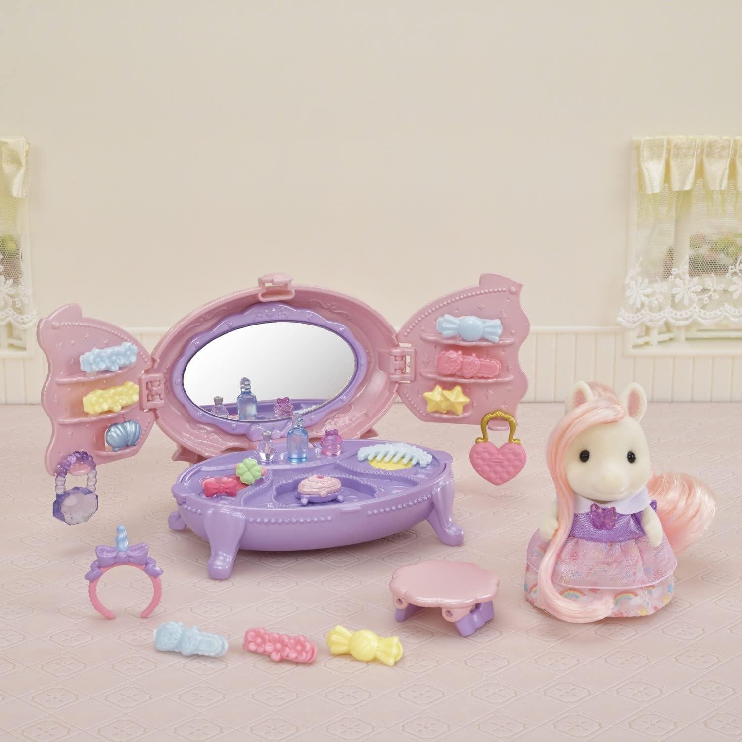 Conjunto de Tocador de Pony Calico Critters con Accesorios