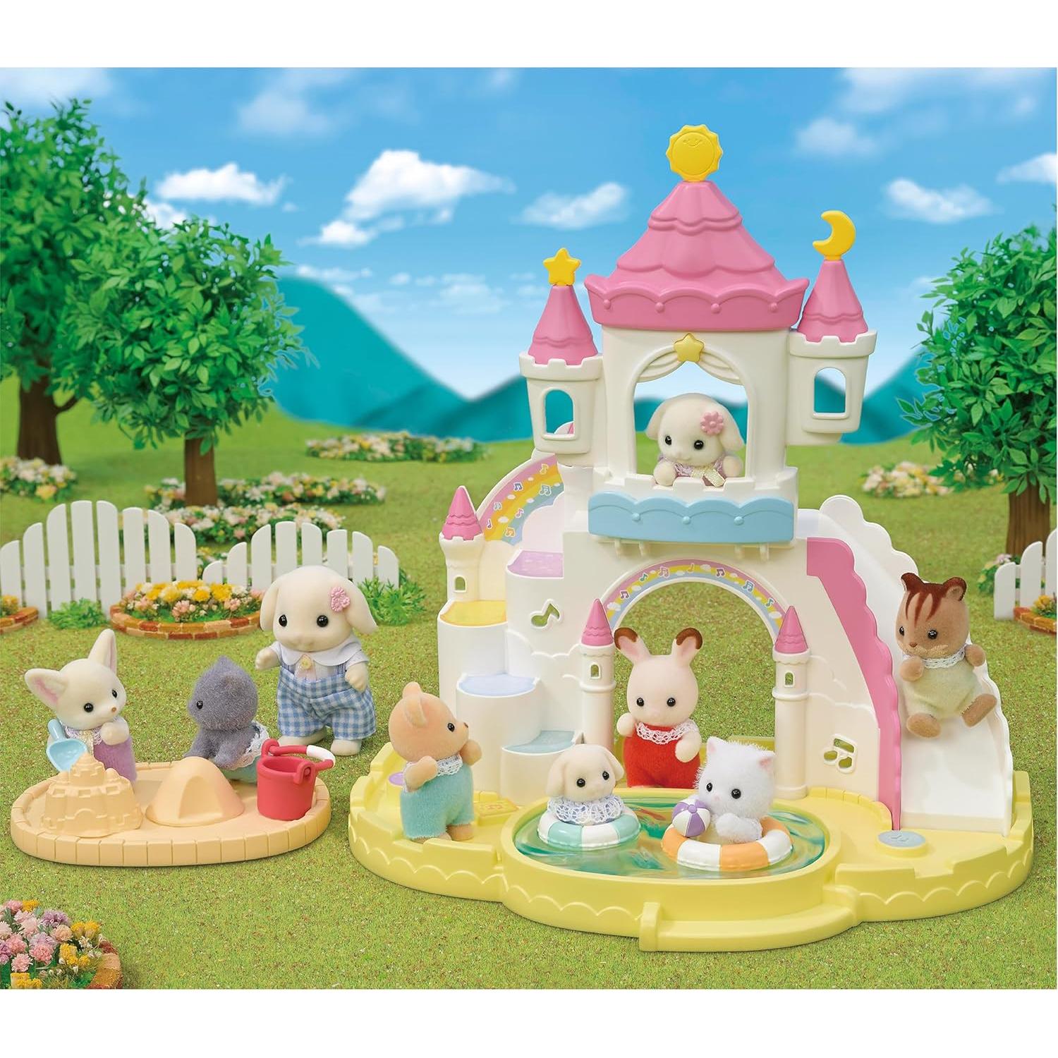 Caja de Arena y Piscina Calico Critters con Bebé Conejo