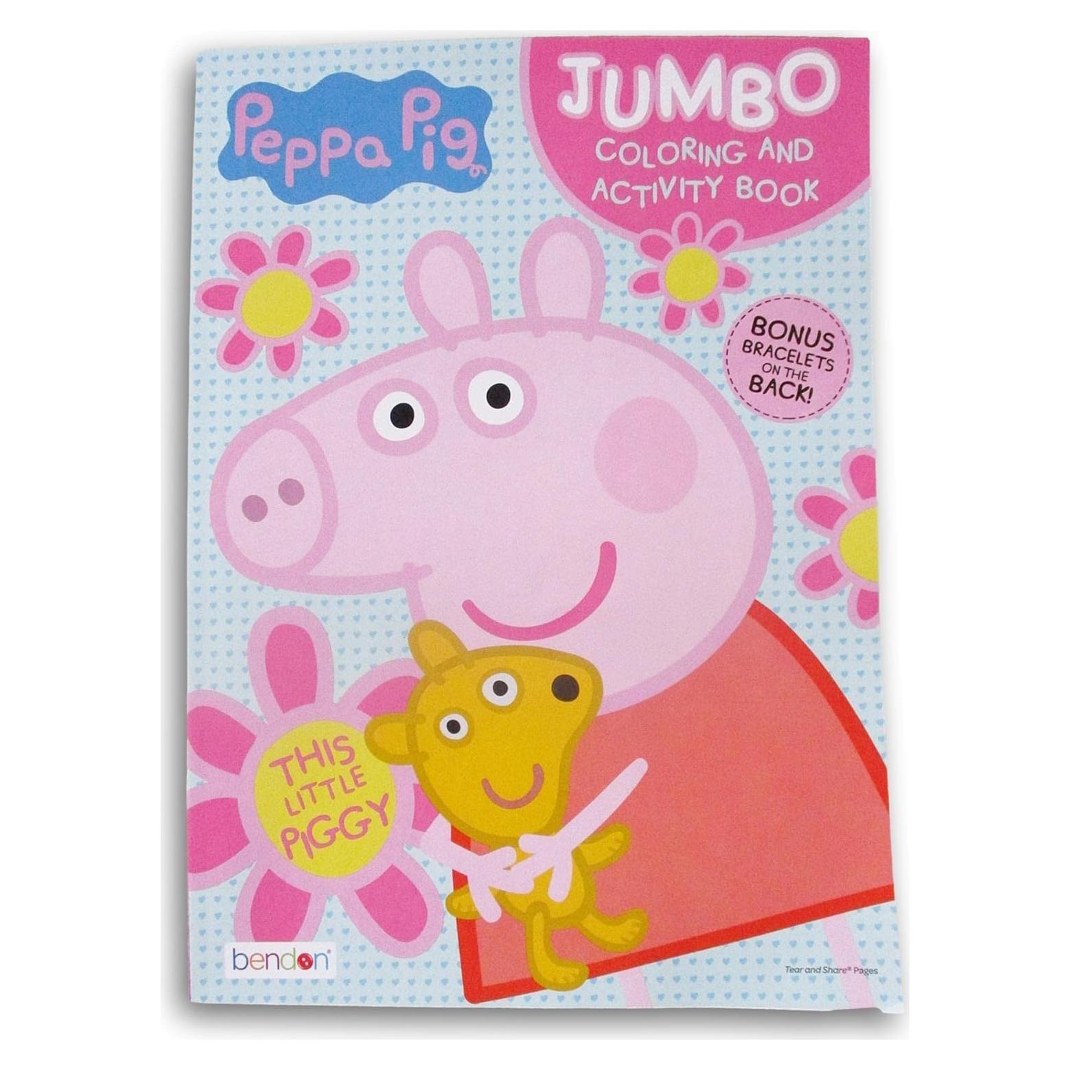 Libro de Colorear Peppa Pig - 80 Páginas Diversión