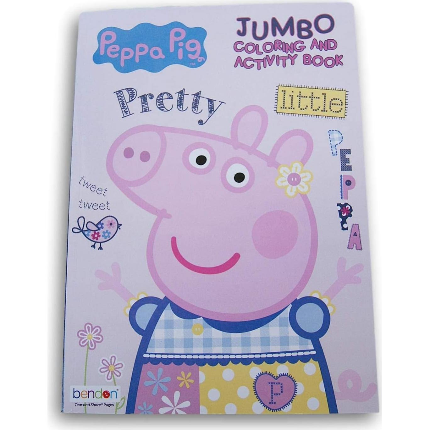 Libro de Colorear Peppa Pig - 80 Páginas Diversión