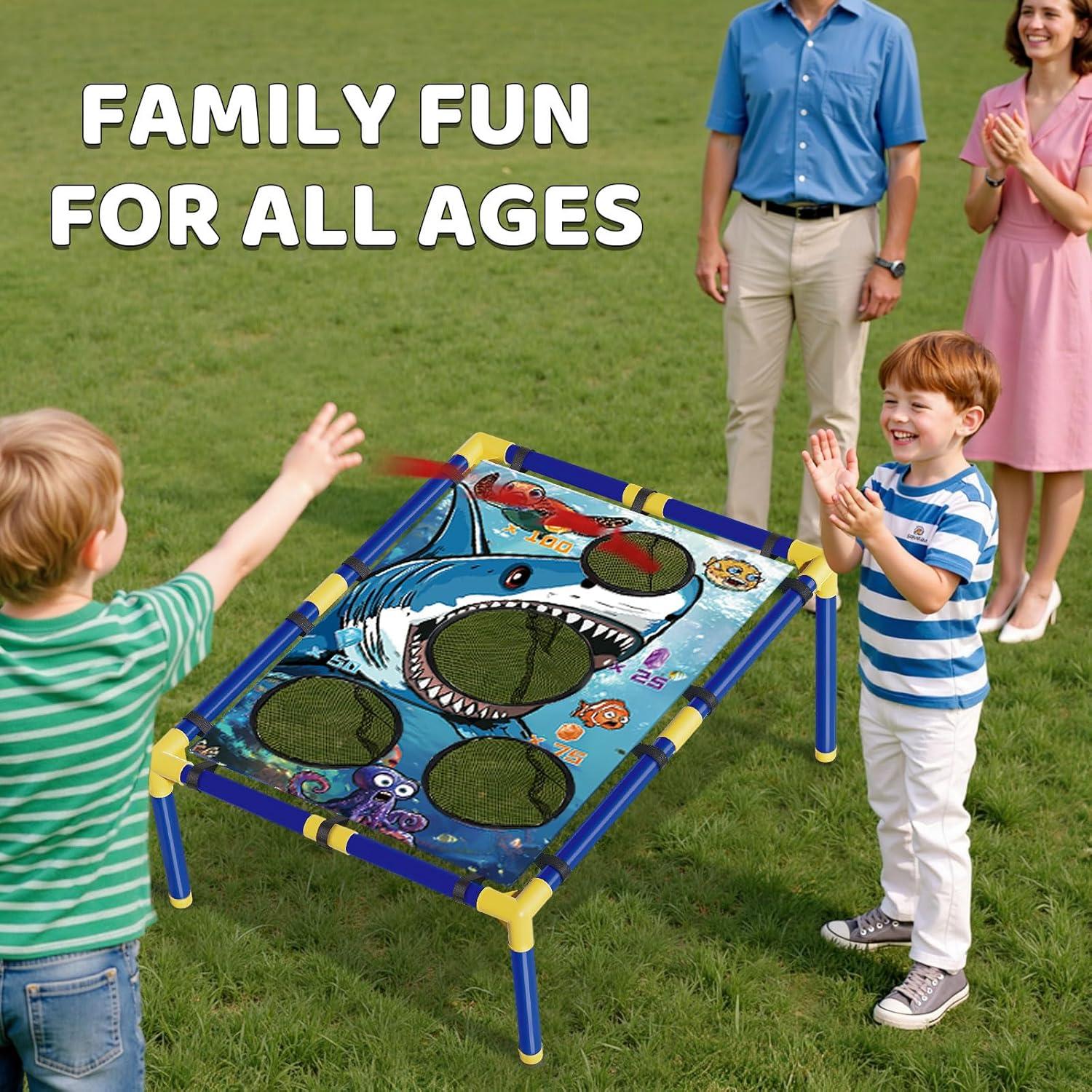 Juego de lanzamiento de bolsas de frijoles Lehoo Castle 3 en 1