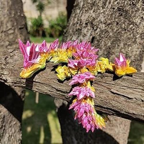 Huevo de Dragón 3D con Dragón Articulado - Multicolor 12.7 cm