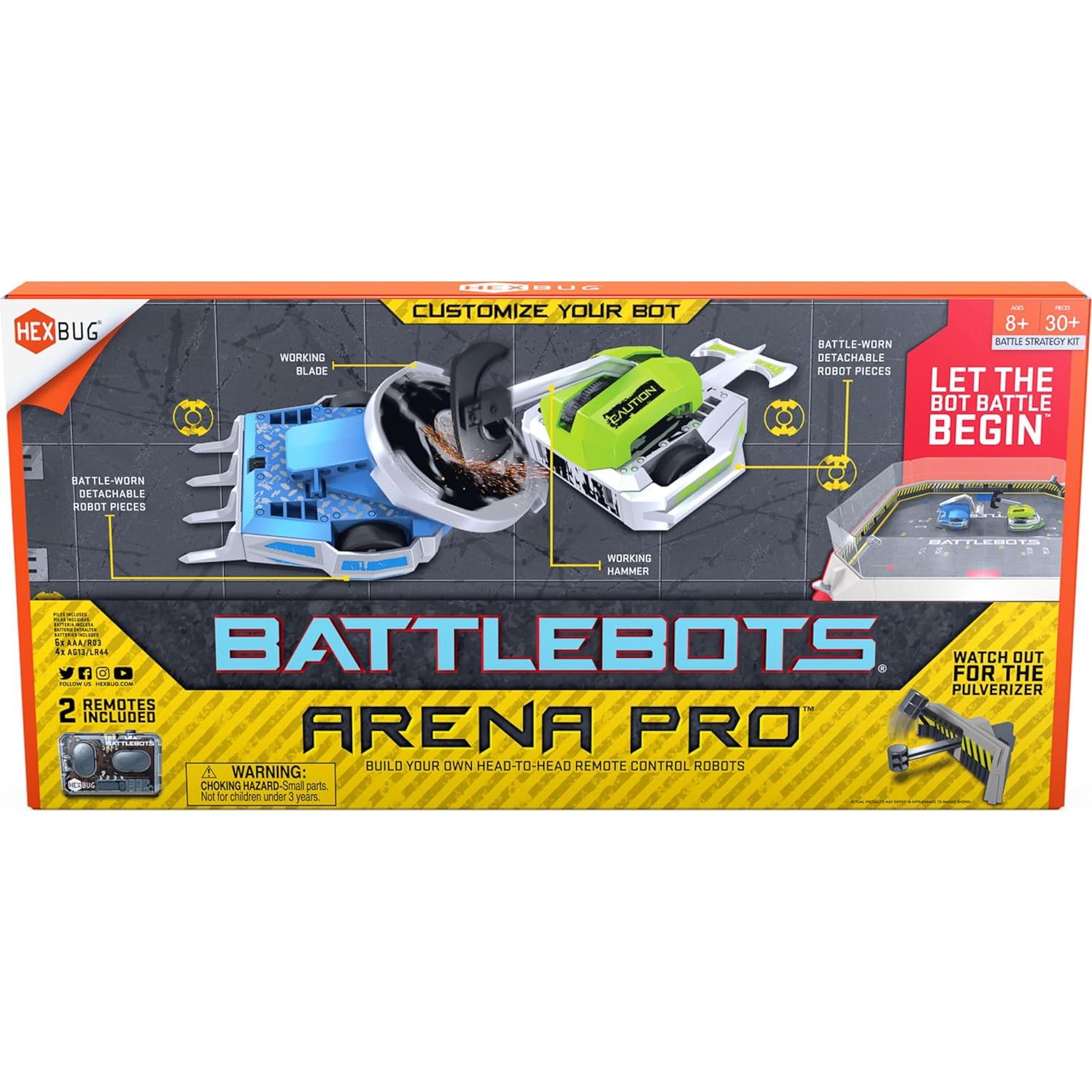 HEXBUG BattleBots Arena Pro - Juguete Robot Control Remoto 1.63kg