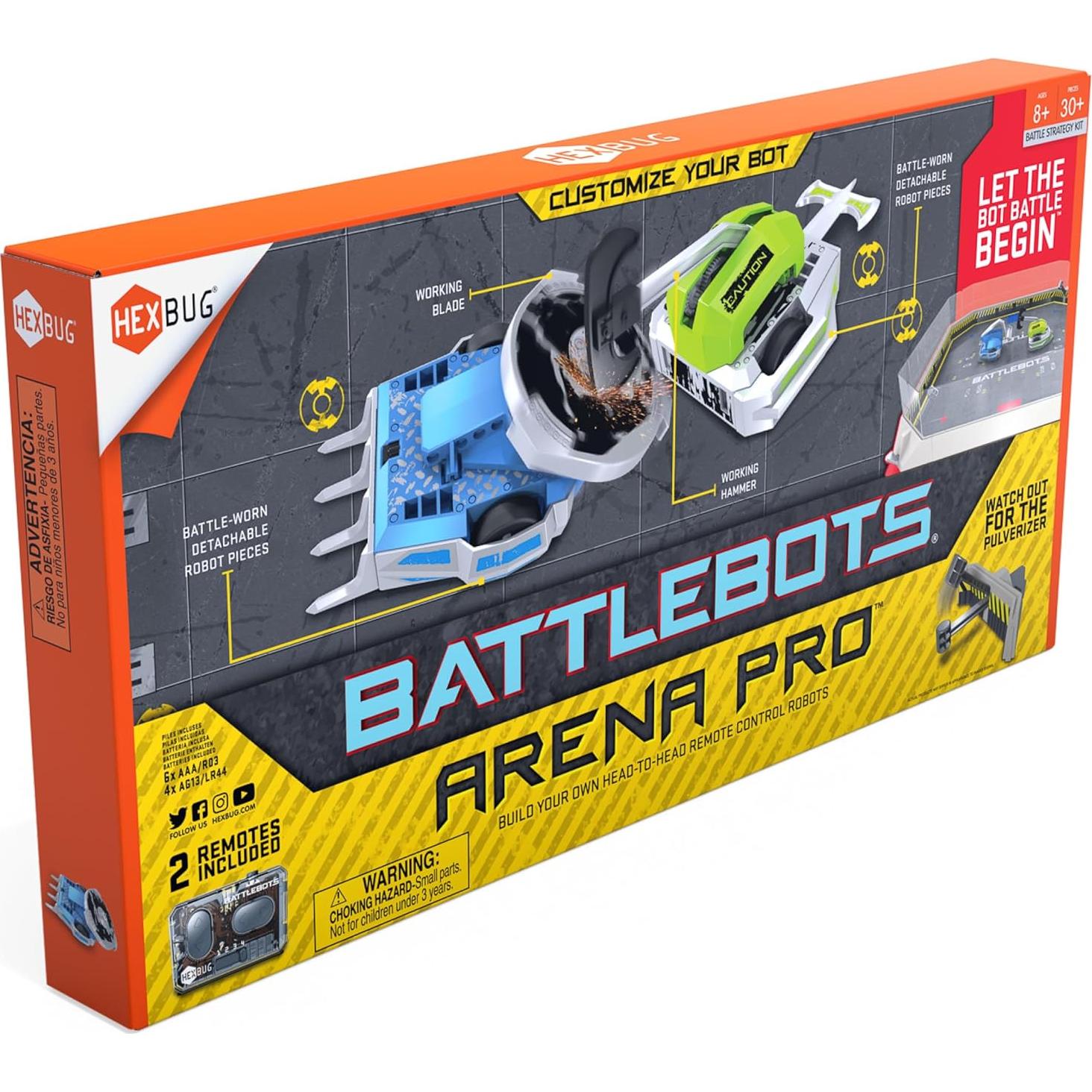 HEXBUG BattleBots Arena Pro - Juguete Robot Control Remoto 1.63kg