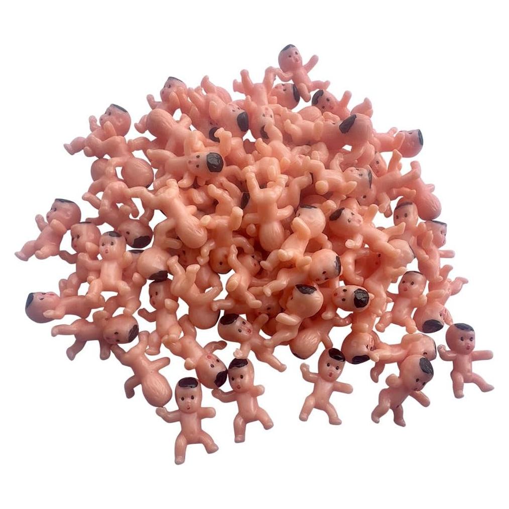 Decoraciones de Fiesta Bebés Plásticos Bouclel 40 PCS 2.54 cm