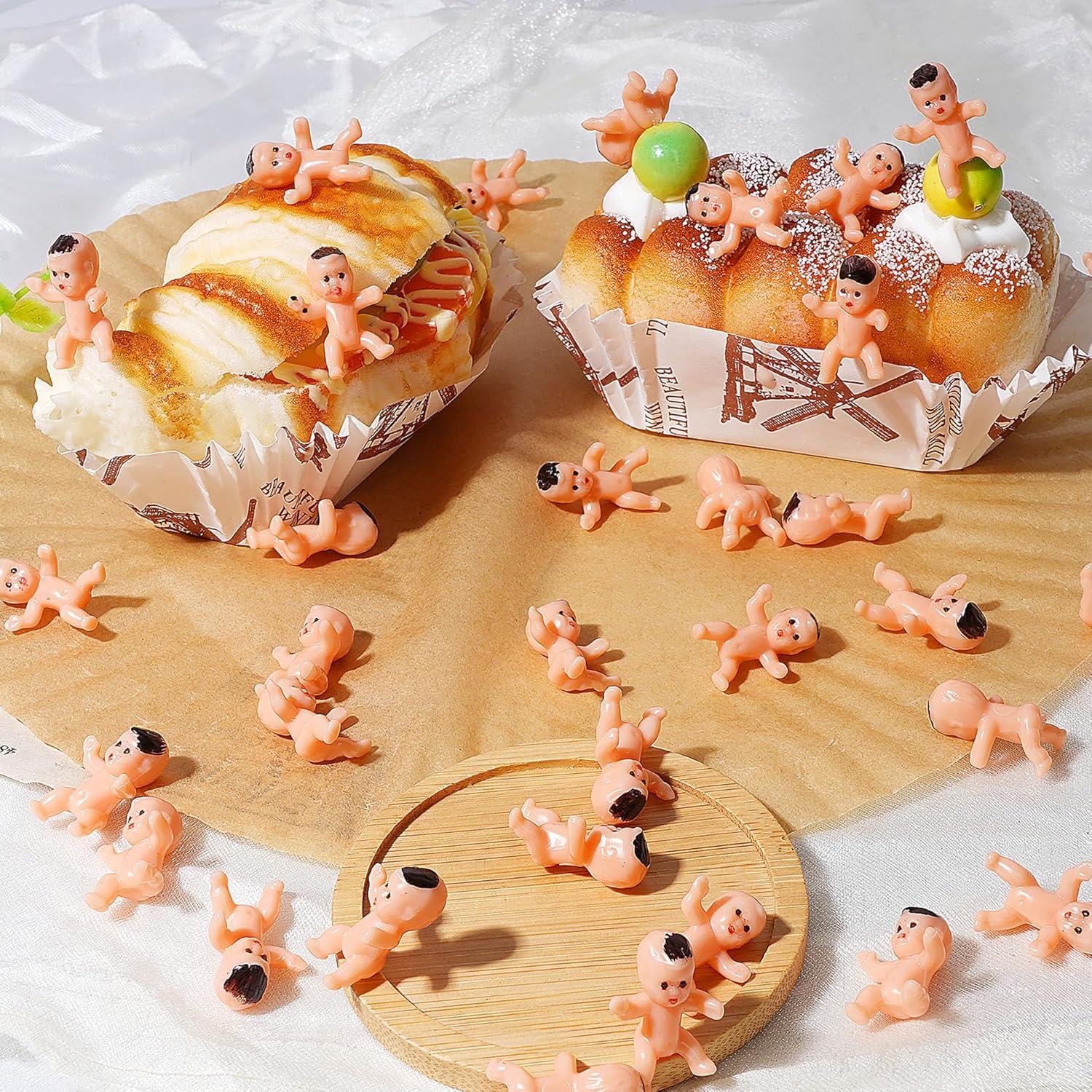 Decoraciones de Fiesta Bebés Plásticos Bouclel 40 PCS 2.54 cm