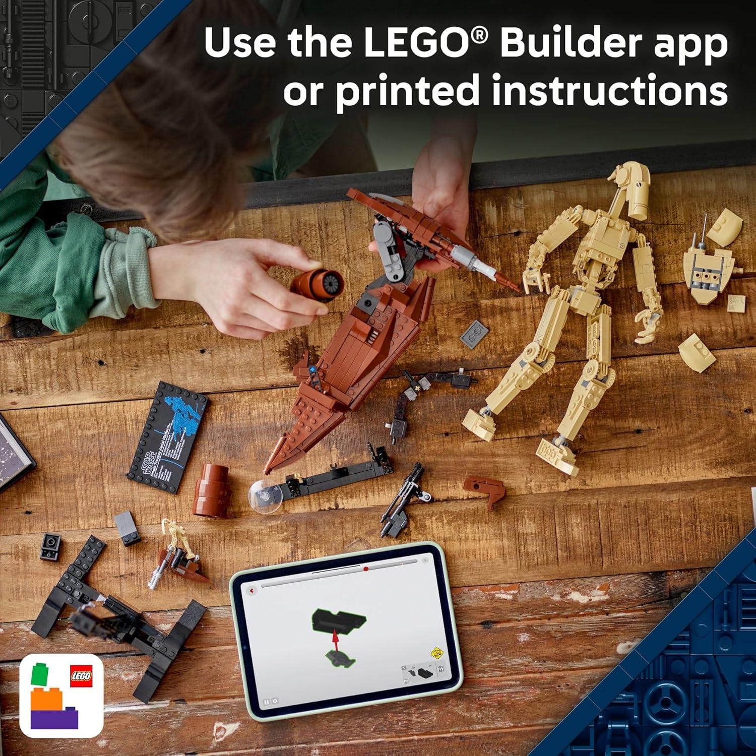 LEGO Star Wars Droide de Batalla con STAP 75428 - 1,088 Piezas