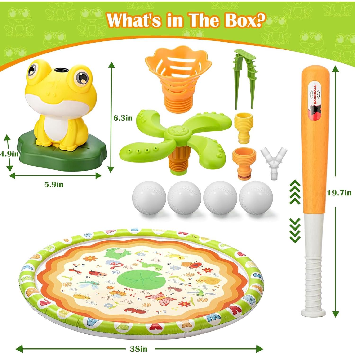 Juguete de Béisbol con Aspersor de Agua Shantou 3-12 Años