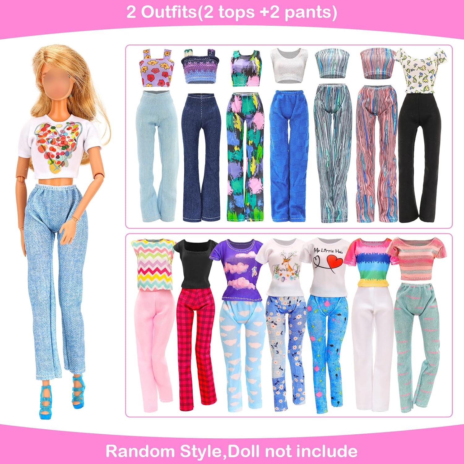 33 Piezas Ropa y Accesorios para Muñecas 29 cm BEABARZA