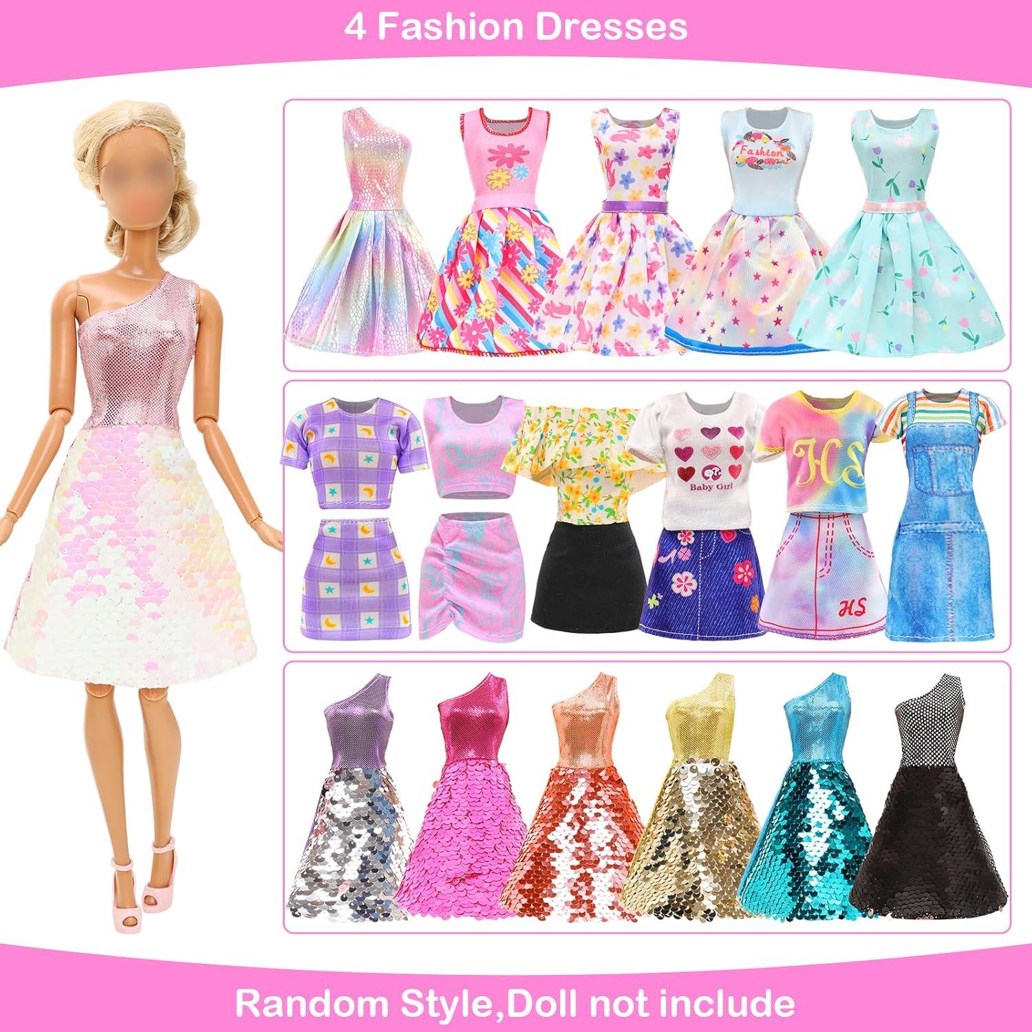 33 Piezas Ropa y Accesorios para Muñecas 29 cm BEABARZA