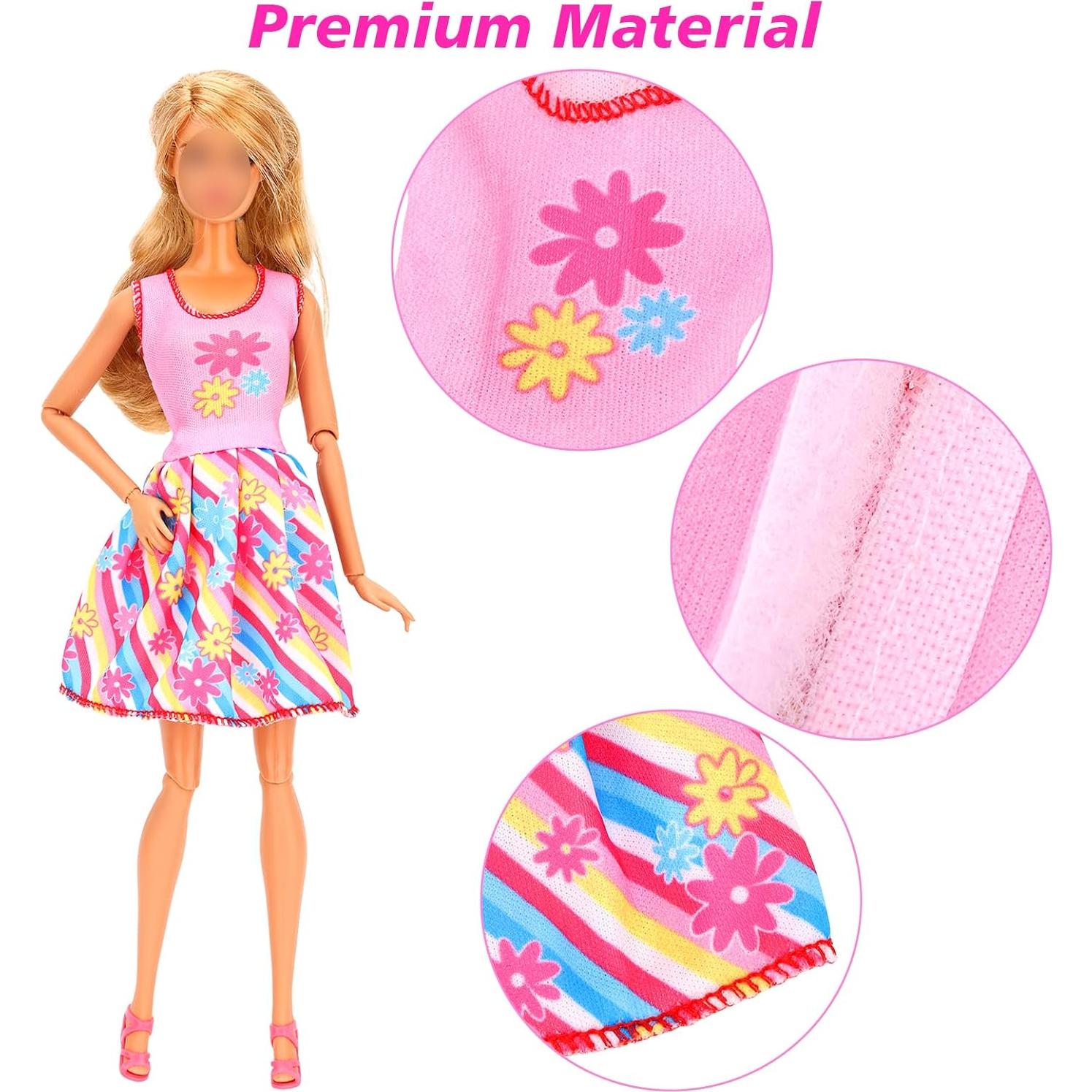 33 Piezas Ropa y Accesorios para Muñecas 29 cm BEABARZA