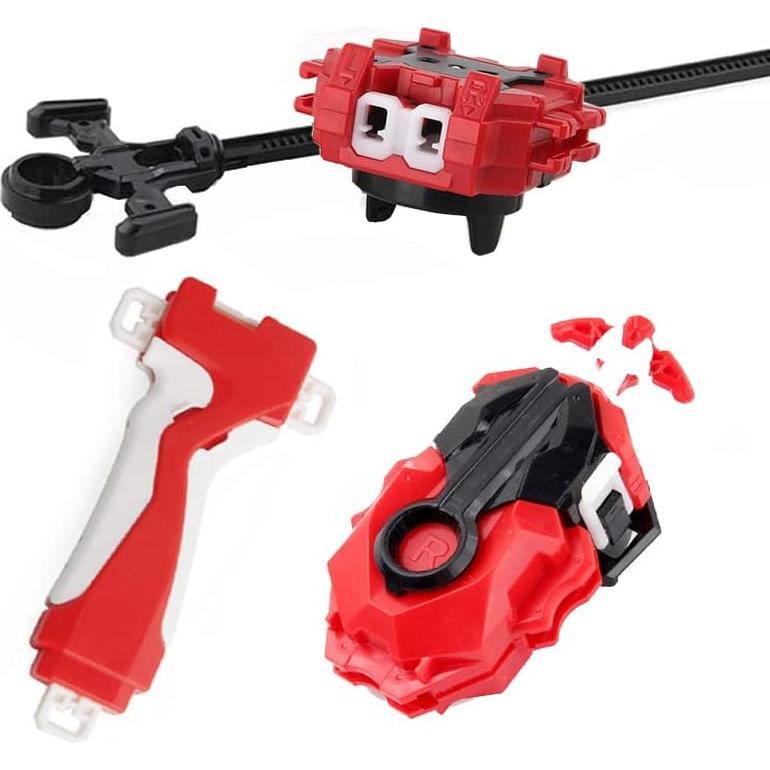 Conjunto de Juguetes Giroscopio Bey Battling Top Burst 10 Tops 3 Lanzadores