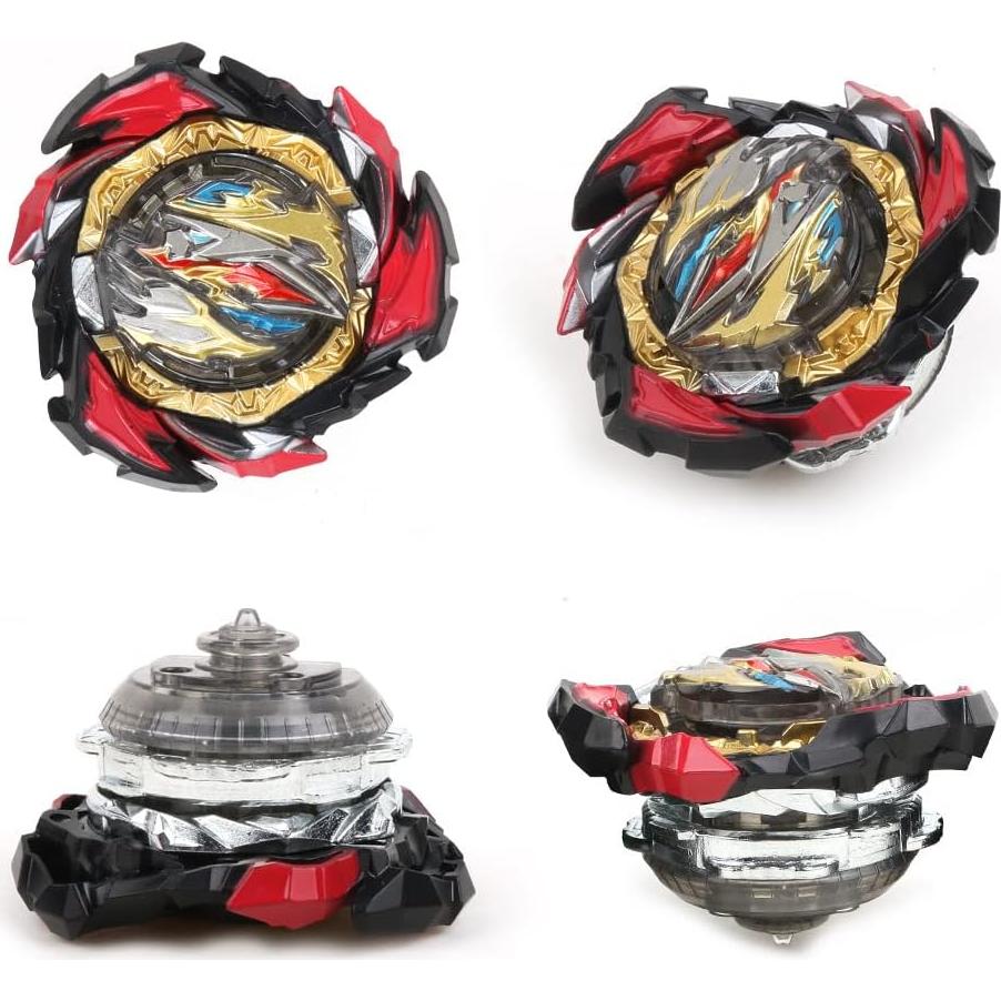 Conjunto de Juguetes Giroscopio Bey Battling Top Burst 10 Tops 3 Lanzadores