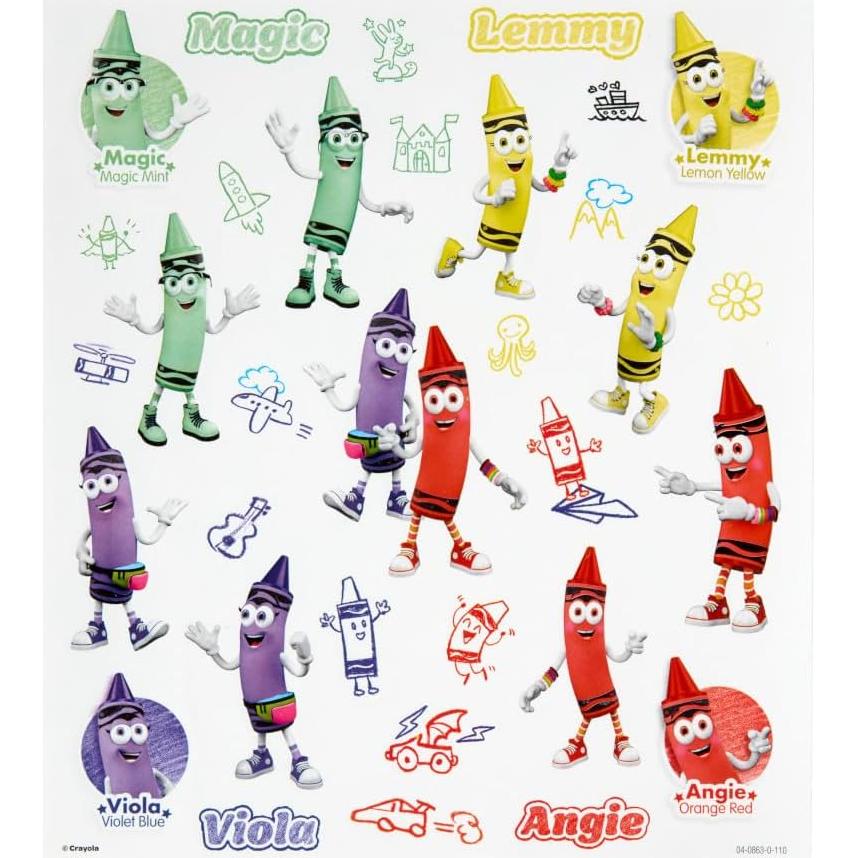 Juego de Colorear Crayola Edición Limitada 32 Páginas 8 Crayones