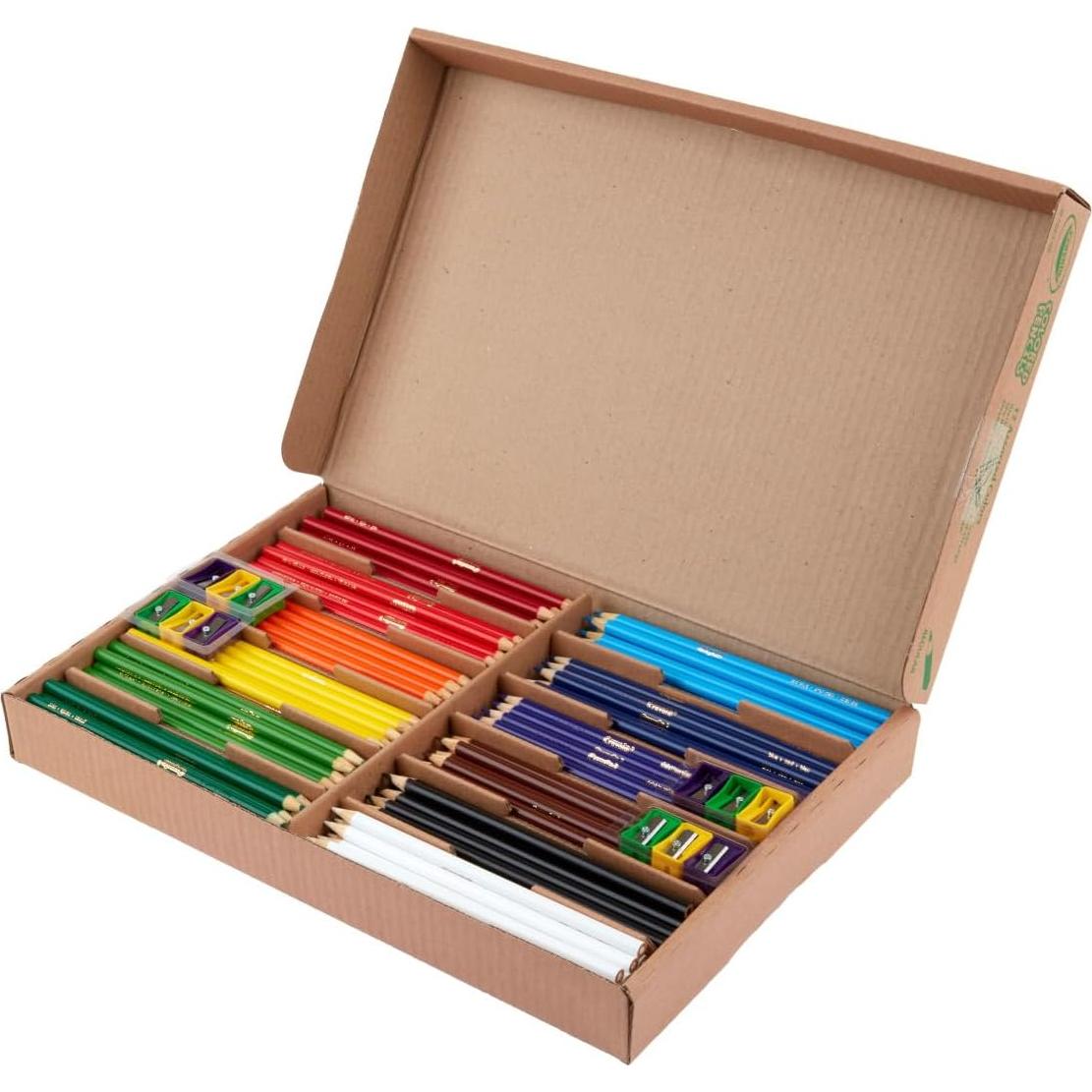 Lápices de Colores Crayola Classpack 240ct con Sacapuntas