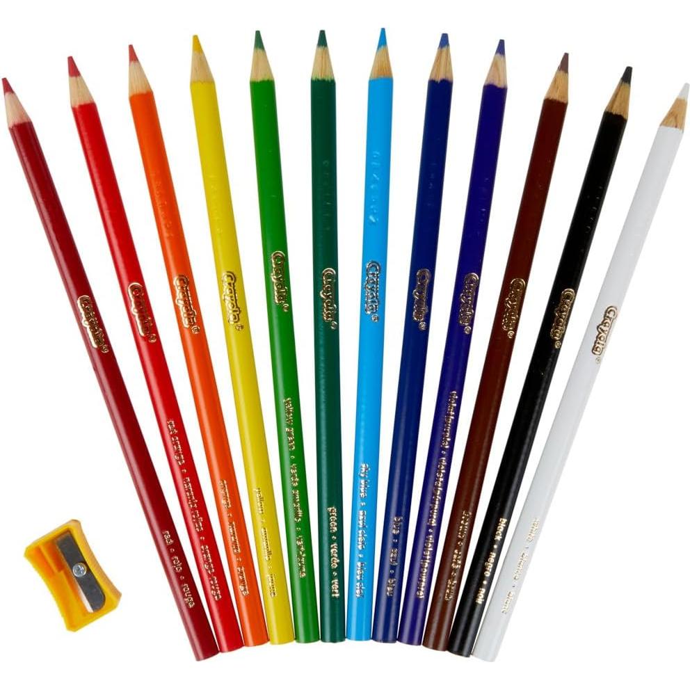 Lápices de Colores Crayola Classpack 240ct con Sacapuntas