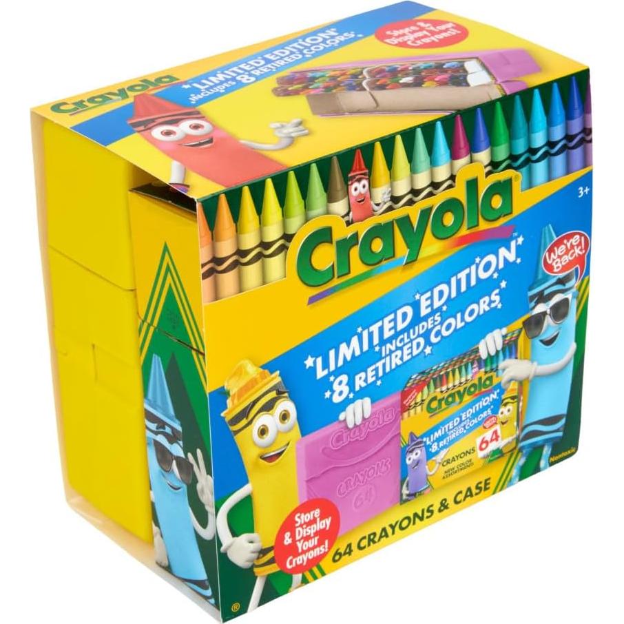 Set de Crayones Crayola 64 Colores Edición Limitada - Multicolor