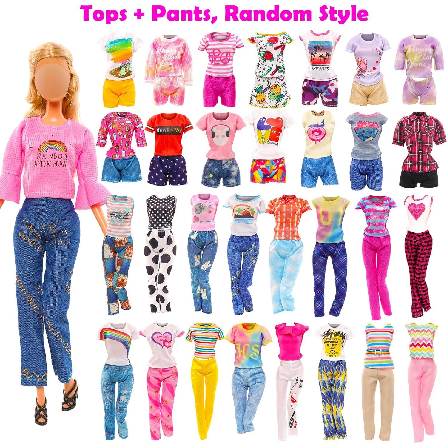 BARWA 57 Piezas Ropa y Accesorios para Muñeca 29 cm