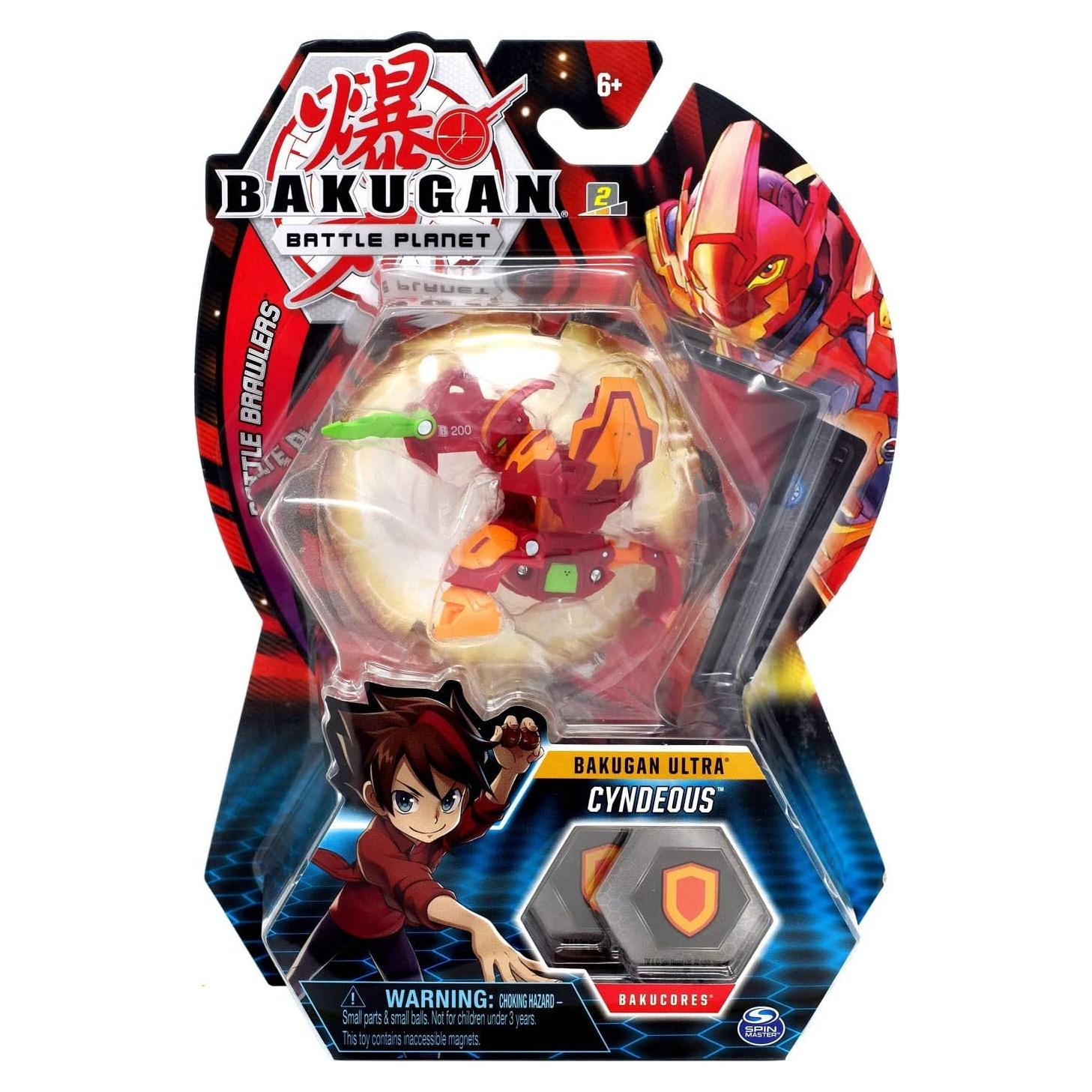 Bakugan Ultra Pyrus Cyndeous 7.62 cm figura transformable