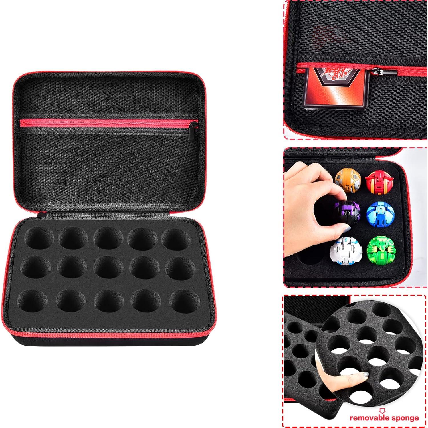 Caja Organizadora para Juguetes Bakugan COMECASE 25x19x5.5cm