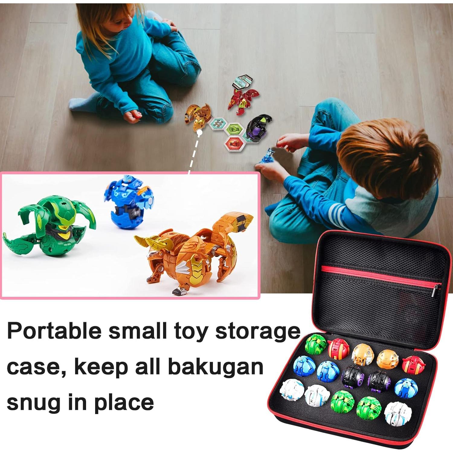 Caja Organizadora para Juguetes Bakugan COMECASE 25x19x5.5cm