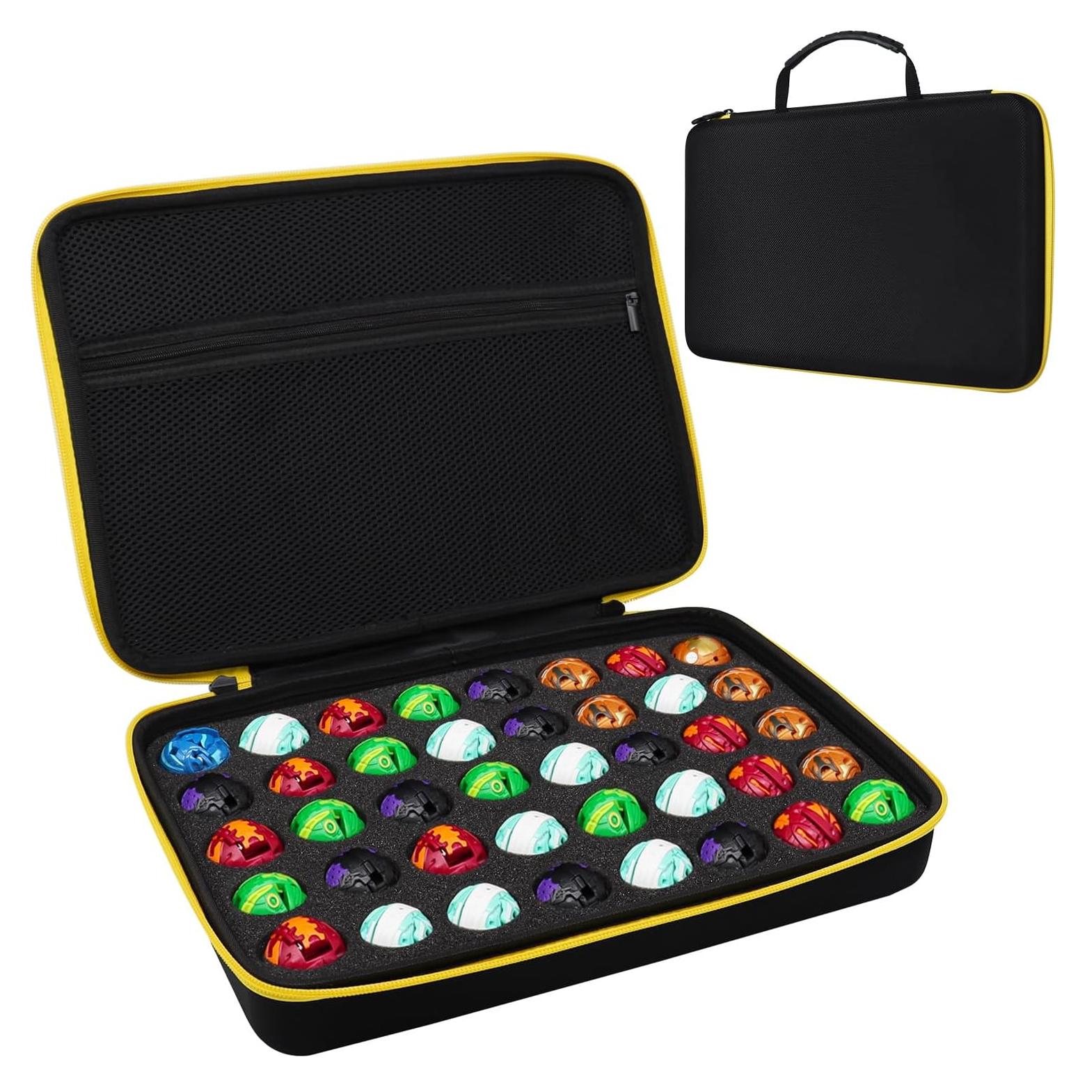 Contenedor Organizador de Juguetes Bakugan FCDYLBD 33x23x6.1cm Negro