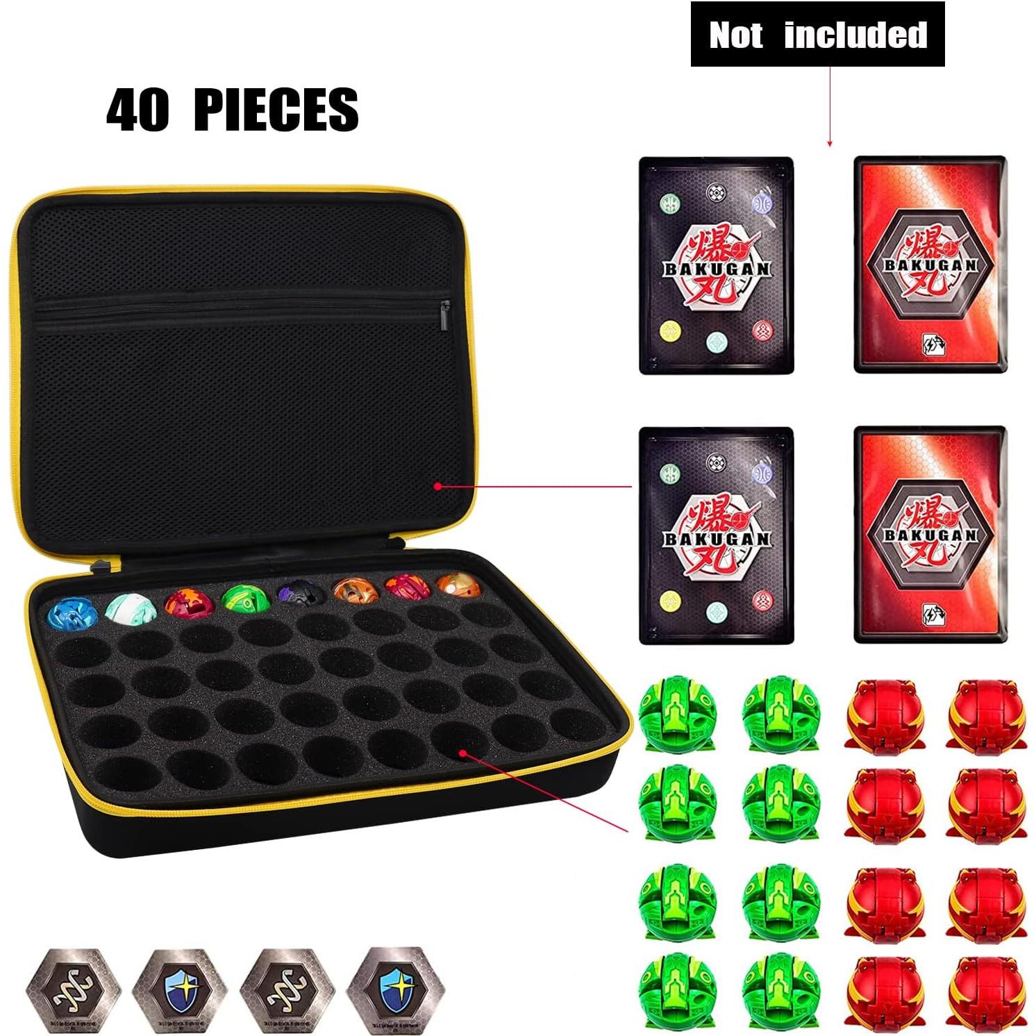 Contenedor Organizador de Juguetes Bakugan FCDYLBD 33x23x6.1cm Negro