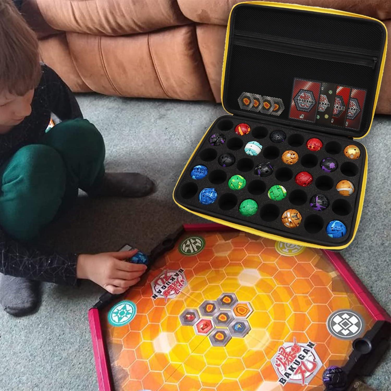 Contenedor Organizador de Juguetes Bakugan FCDYLBD 33x23x6.1cm Negro