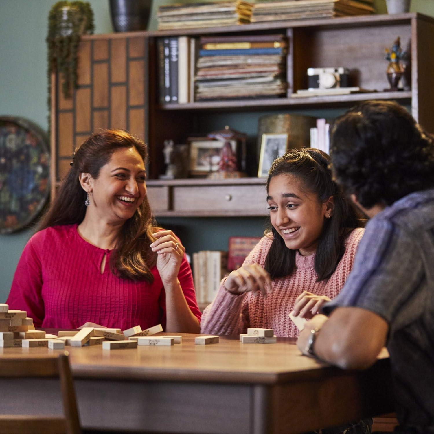 Juego de Apilamiento Jenga Hasbro 54 Bloques de Madera