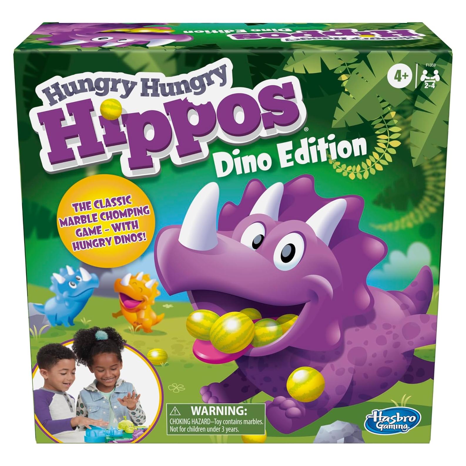 Juego de Mesa Hasbro Hungry Hungry Hippos Edición Dino