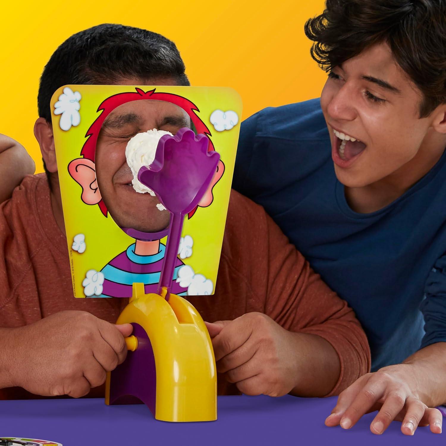 Juego de mesa Pie Face Hasbro | Diversión familiar 5+