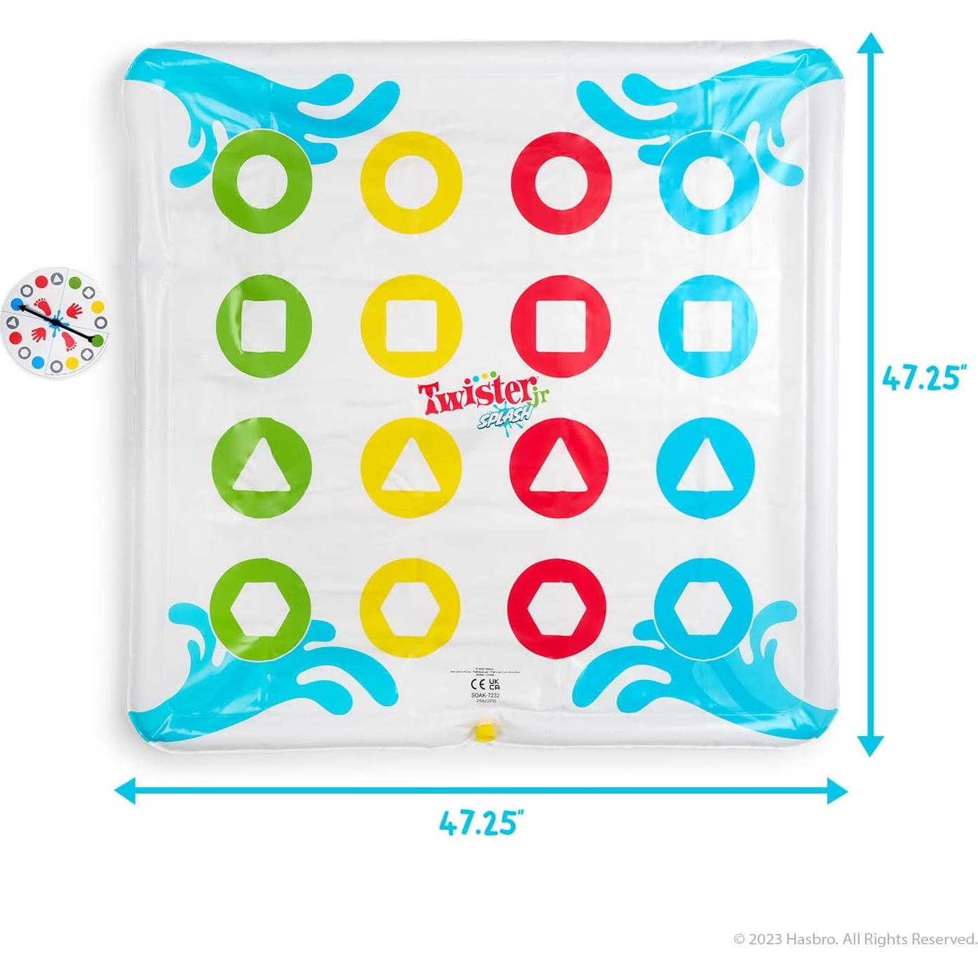 Juego Inflable de Agua Twister Jr. Splash Hasbro 120 cm