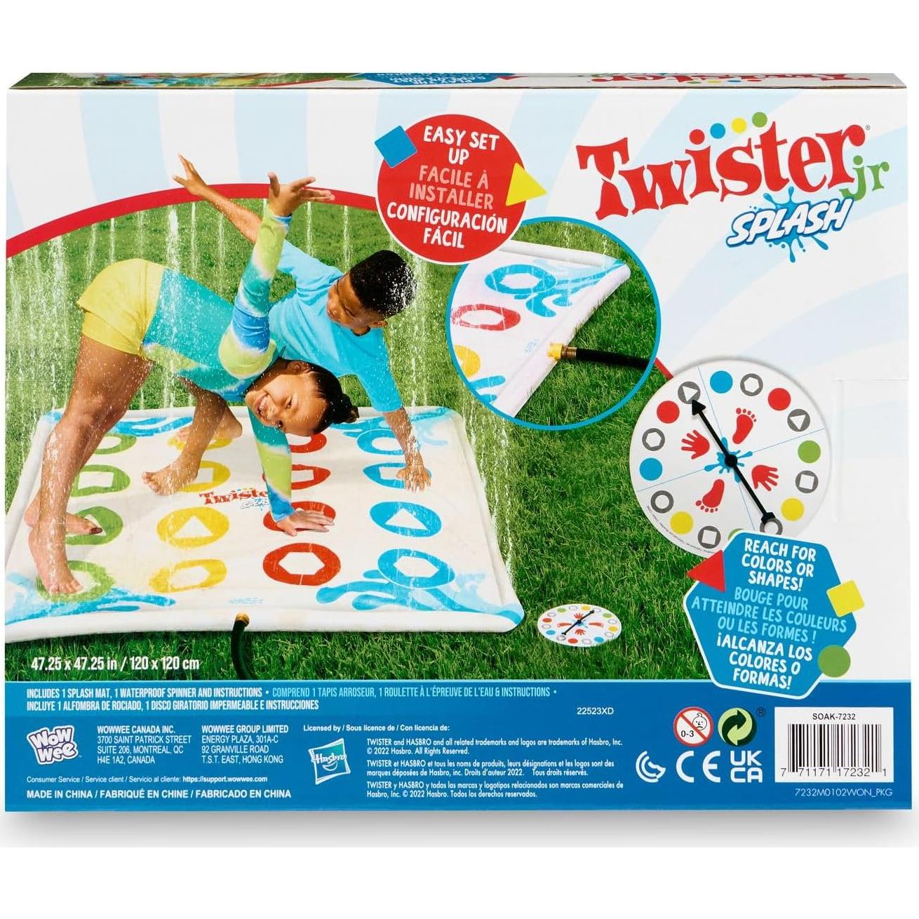 Juego Inflable de Agua Twister Jr. Splash Hasbro 120 cm