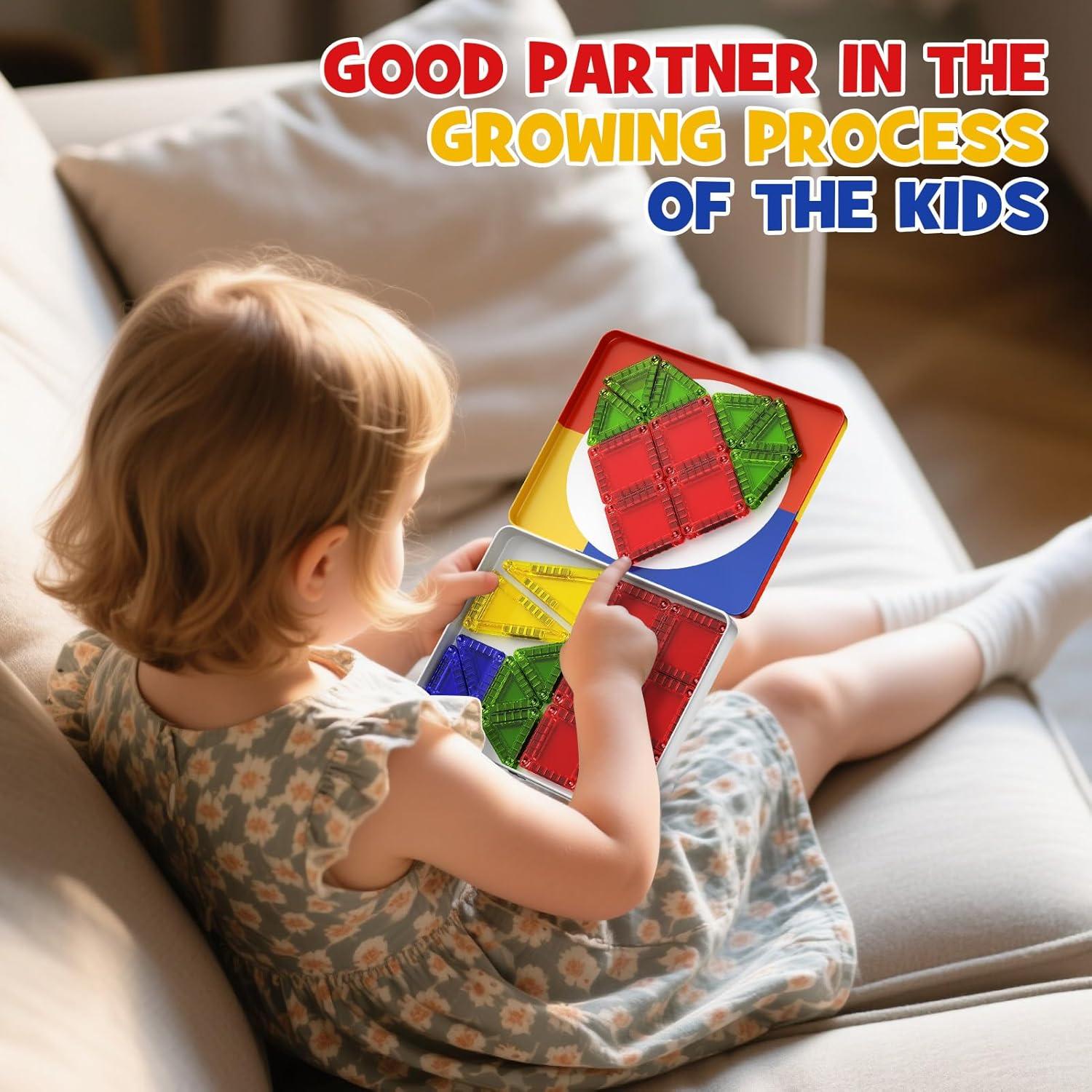 Mini Azulejos Magnéticos WMXDU 26 Piezas para Niños 3+ Años