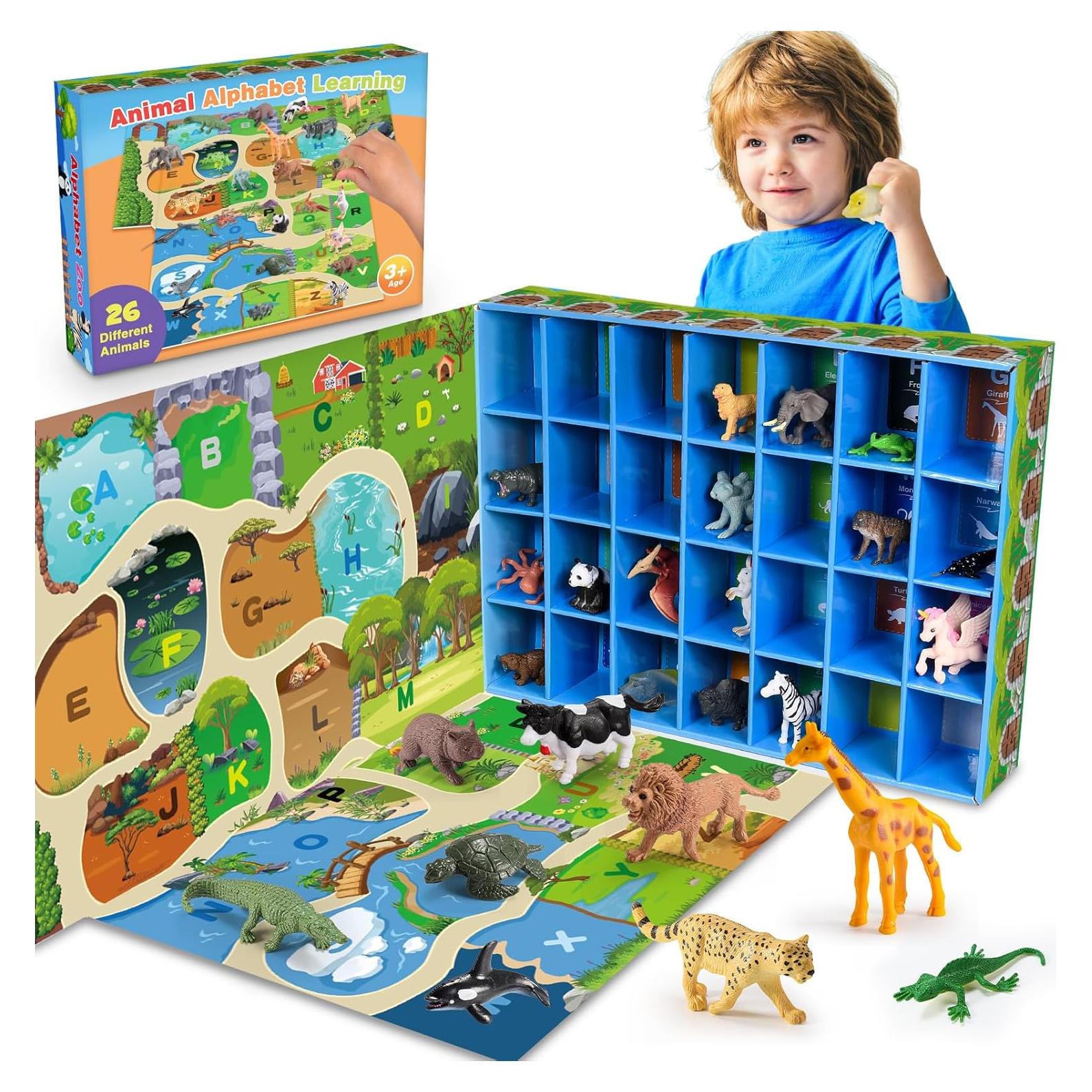 Juguete de Animales de Granja SnapGlowz - 26 Piezas para Niños