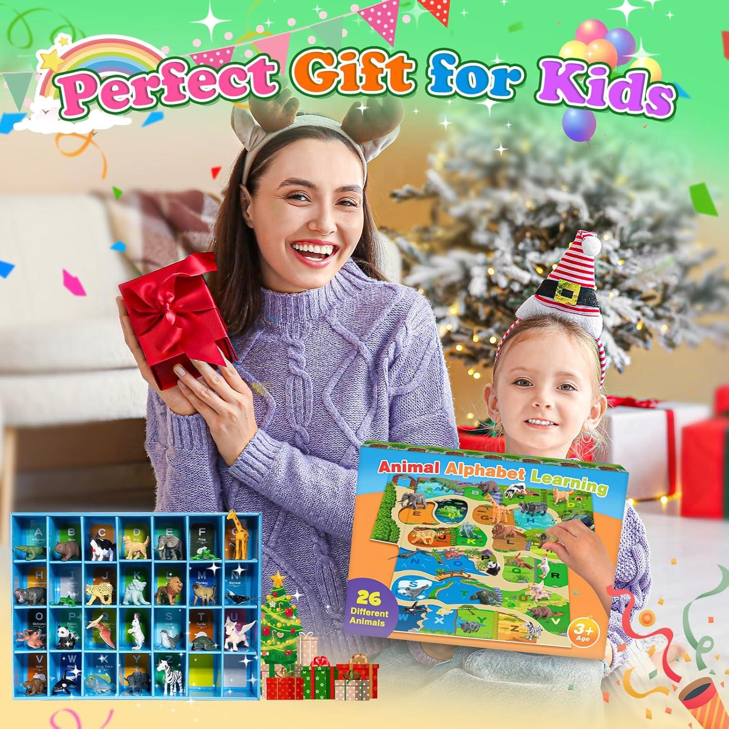 Juguete de Animales de Granja SnapGlowz - 26 Piezas para Niños