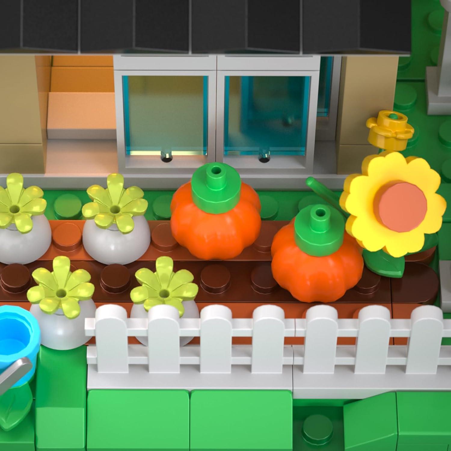 Juego de Construcción Casa de Campo OWNONE 1 con Iluminación LED - 1268 Piezas