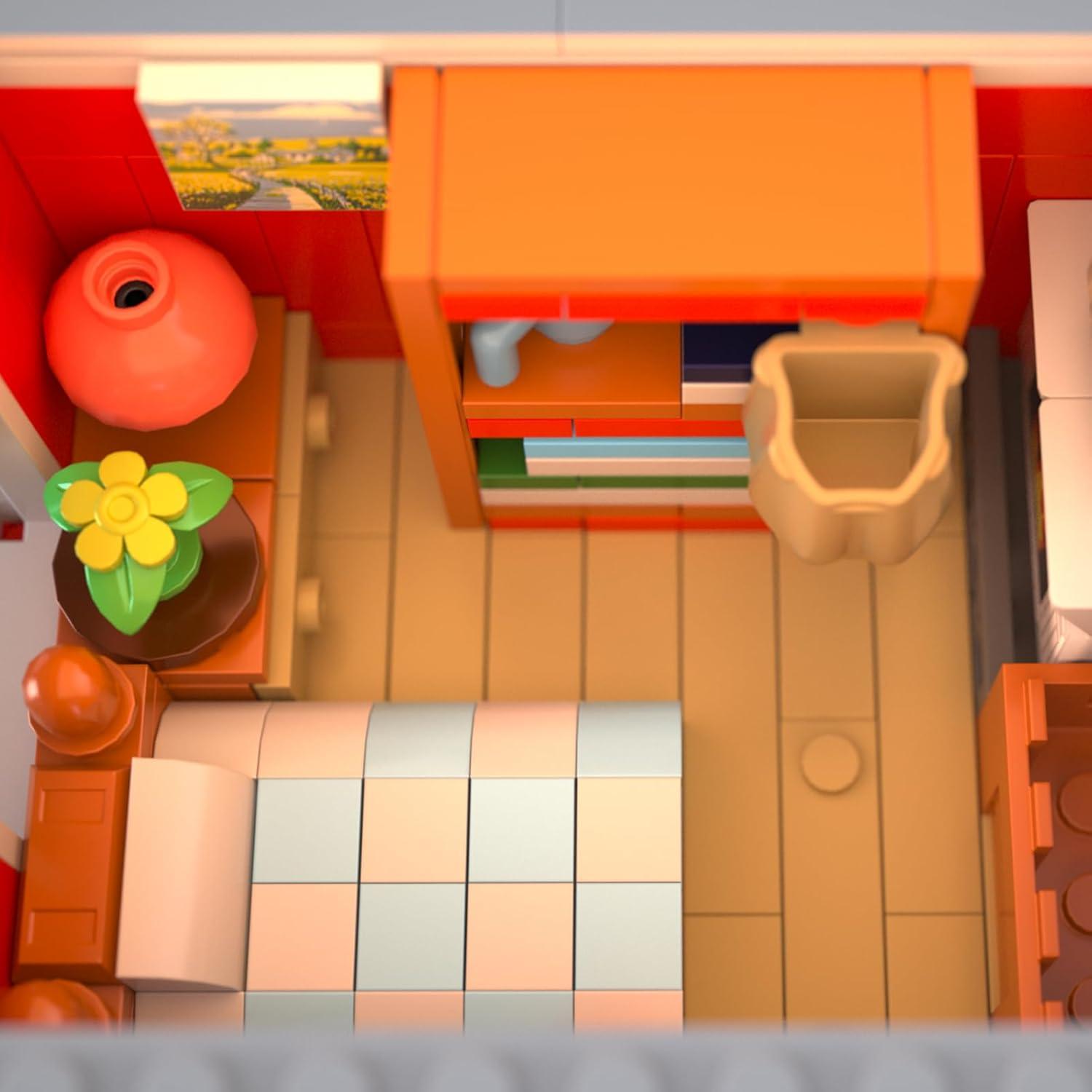 Juego de Construcción Casa de Campo OWNONE 1 con Iluminación LED - 1268 Piezas